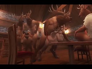 Asi se divierten los renos