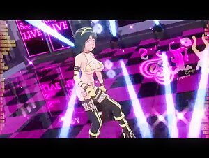 anime big breasts dance girl
